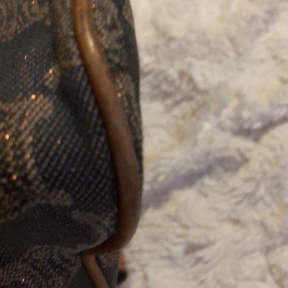 TODAY ONLY:Authentic Celine Triomphe Boogie Denim & Leather Bag rubs sold as-is - Picture 14 of 16